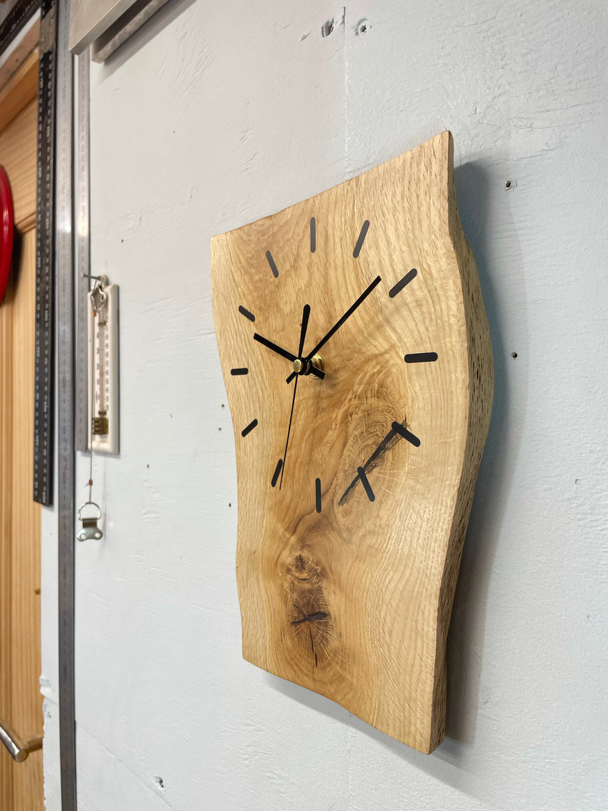 English Oak Wall Clock