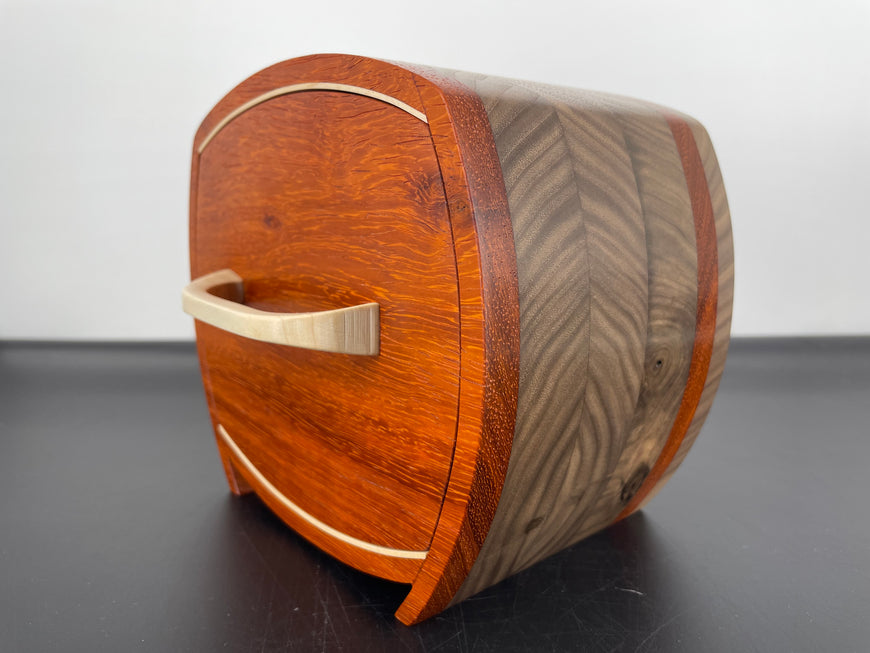 Funky Wooden Jewellery Box with Drawers, Unusual Jewellery Box, Wood Jewelry Box, Wooden Jewellery Box uk,