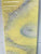 Yellow and Grey Abstract Resin Wall Clock