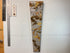 70cm Long Narrow Grey And Brown Abstract Resin Wall Clock