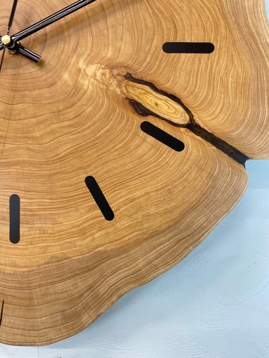 Large Wooden Wall Clock