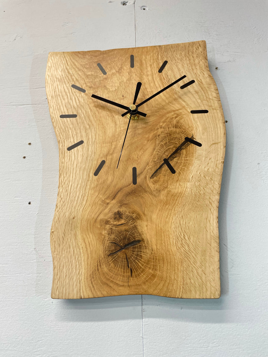 English Oak Wall Clock