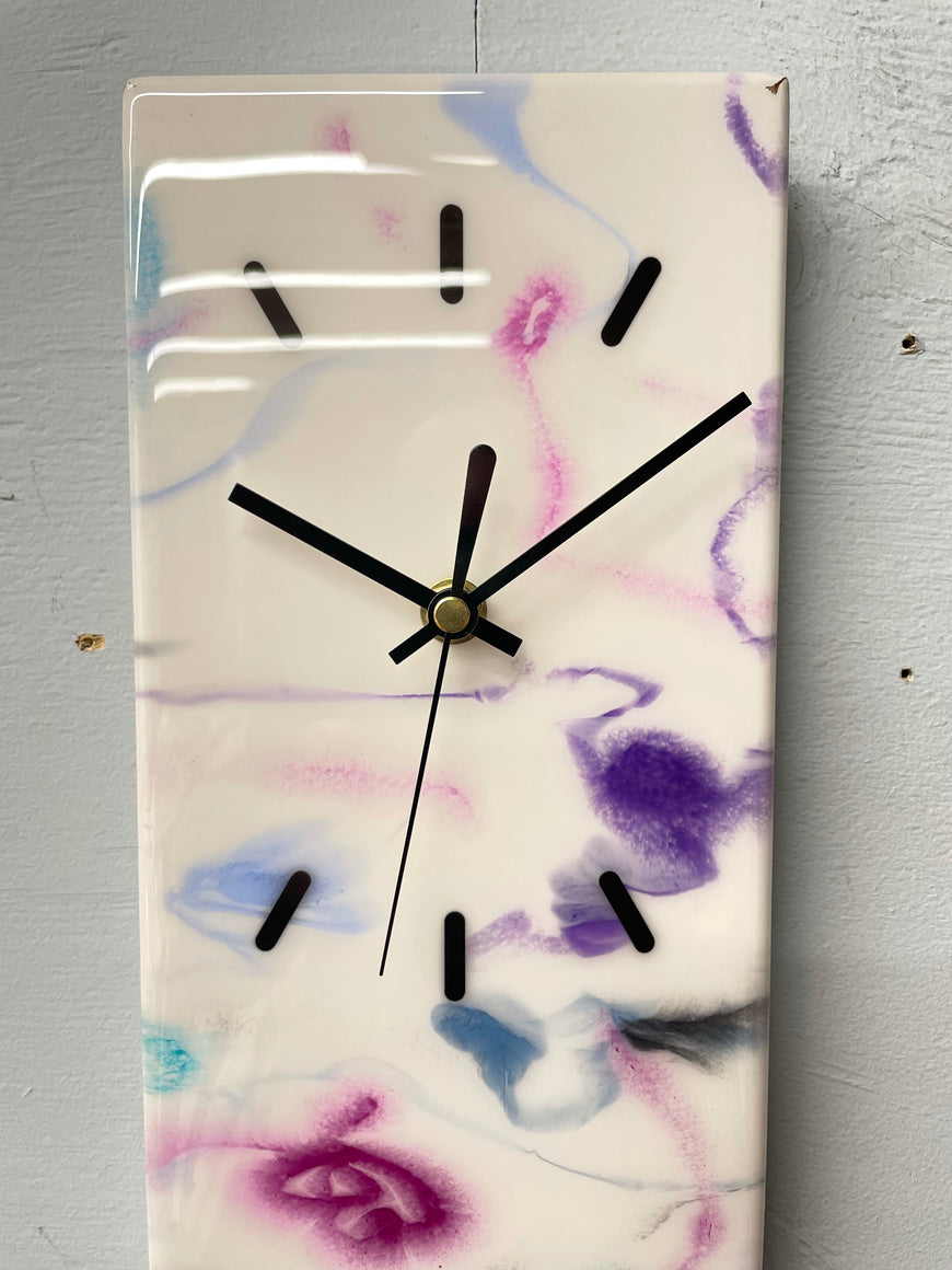 Slim Resin Wall Clock