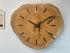 End Grain Wooden Wall Clock