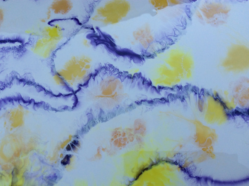 Purple lightning, Abstract Art, Contemporary Art, Modern painting