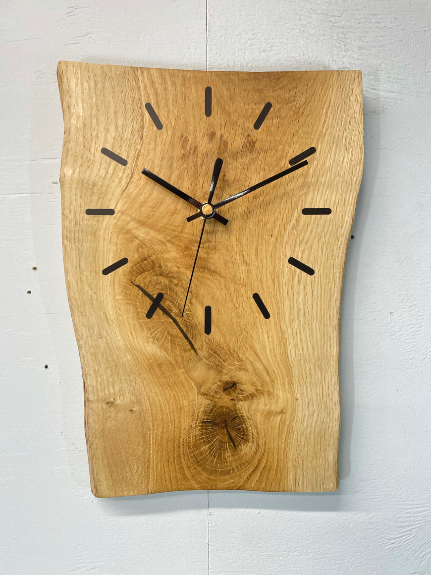 English Oak Wall Clock