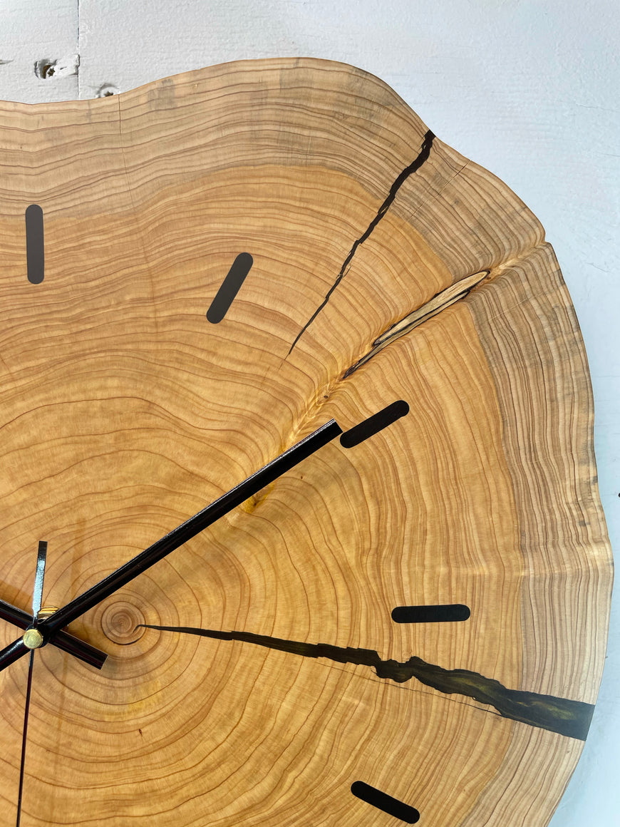 Large Wooden Wall Clock