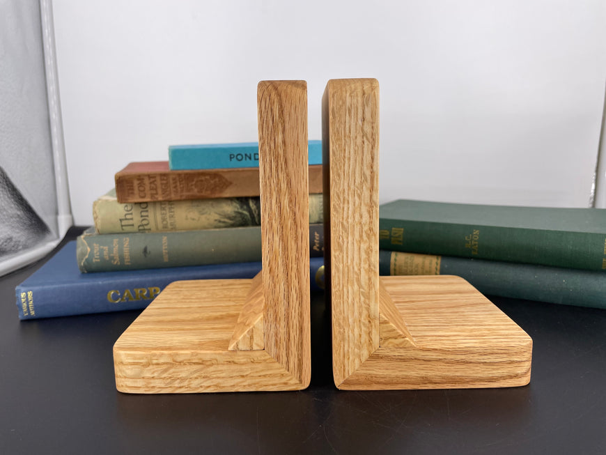 Red Oak Bookends