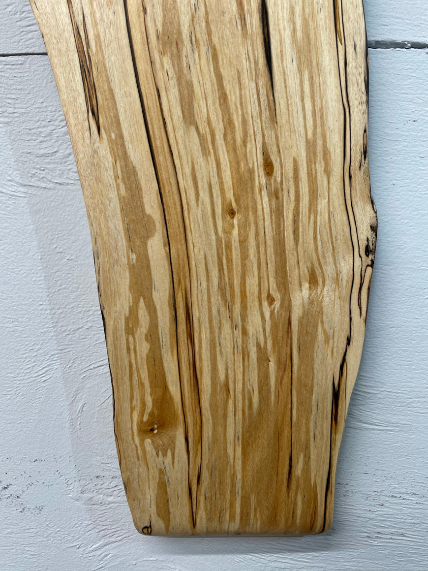 Spalted Birch Wooden Wall Clock