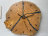 End Grain Wooden Wall Clock