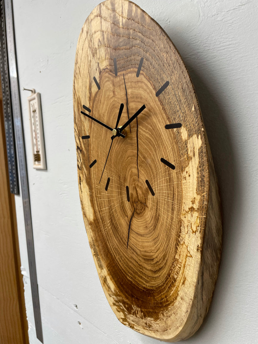 English Oak Wall Clock