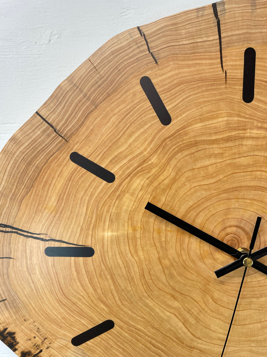 Large Wooden Wall Clock