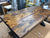 Rustic industrial style coffee table
