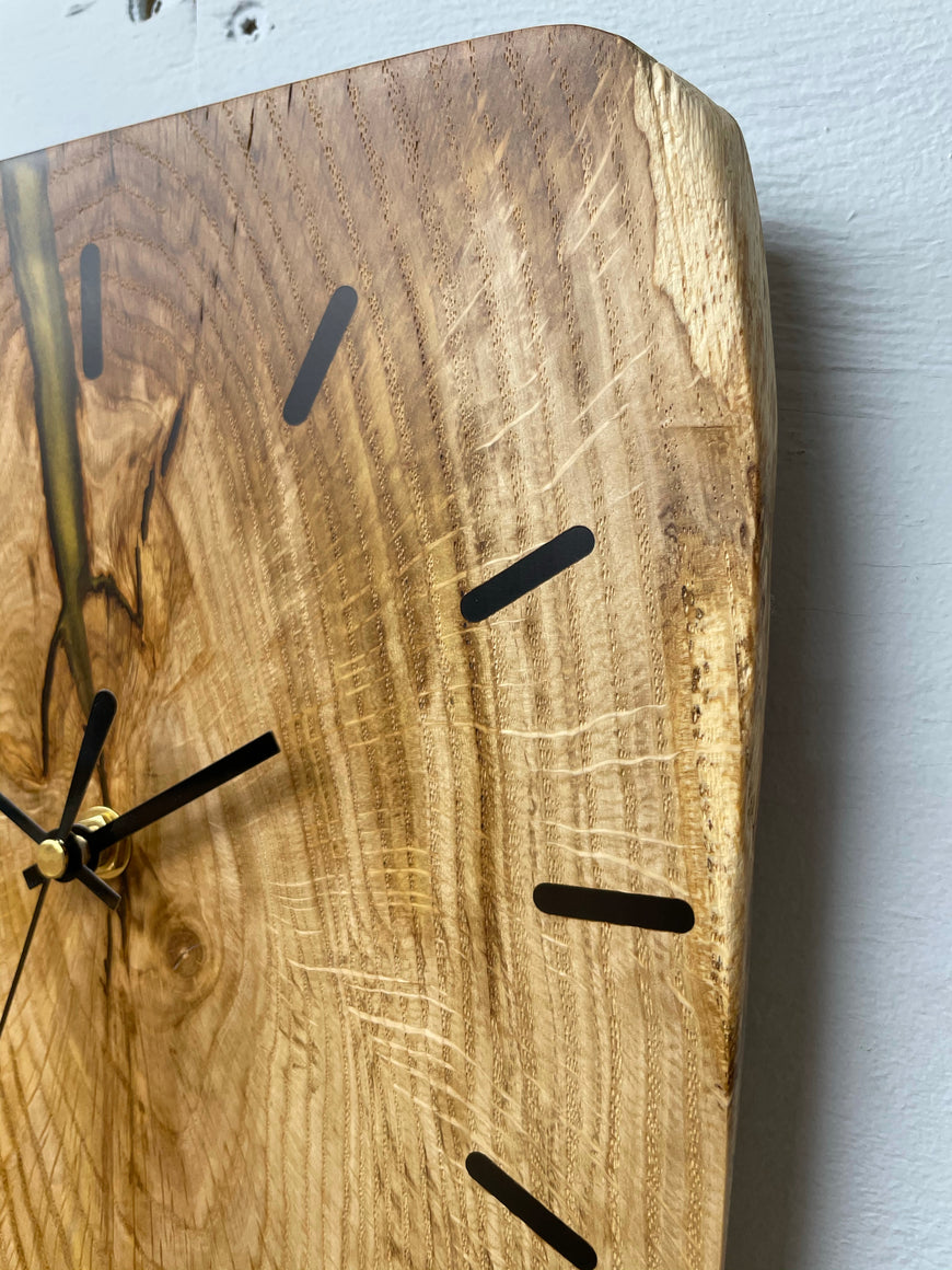 English Oak Wall Clock