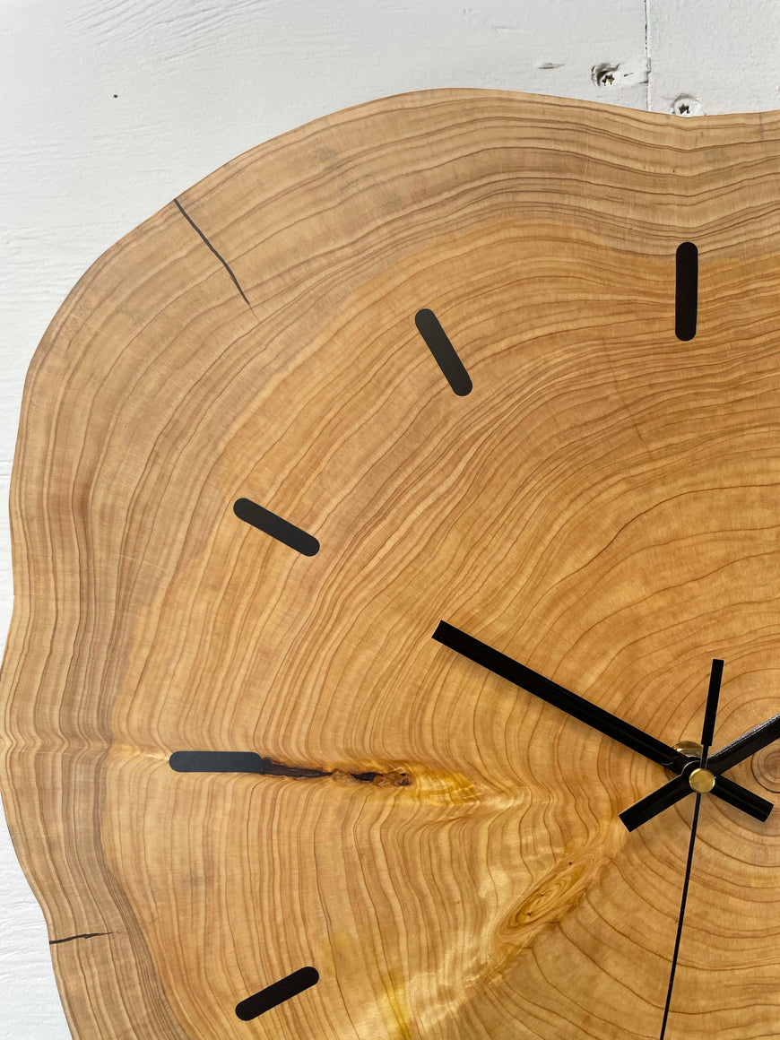 Large Wooden Wall Clock