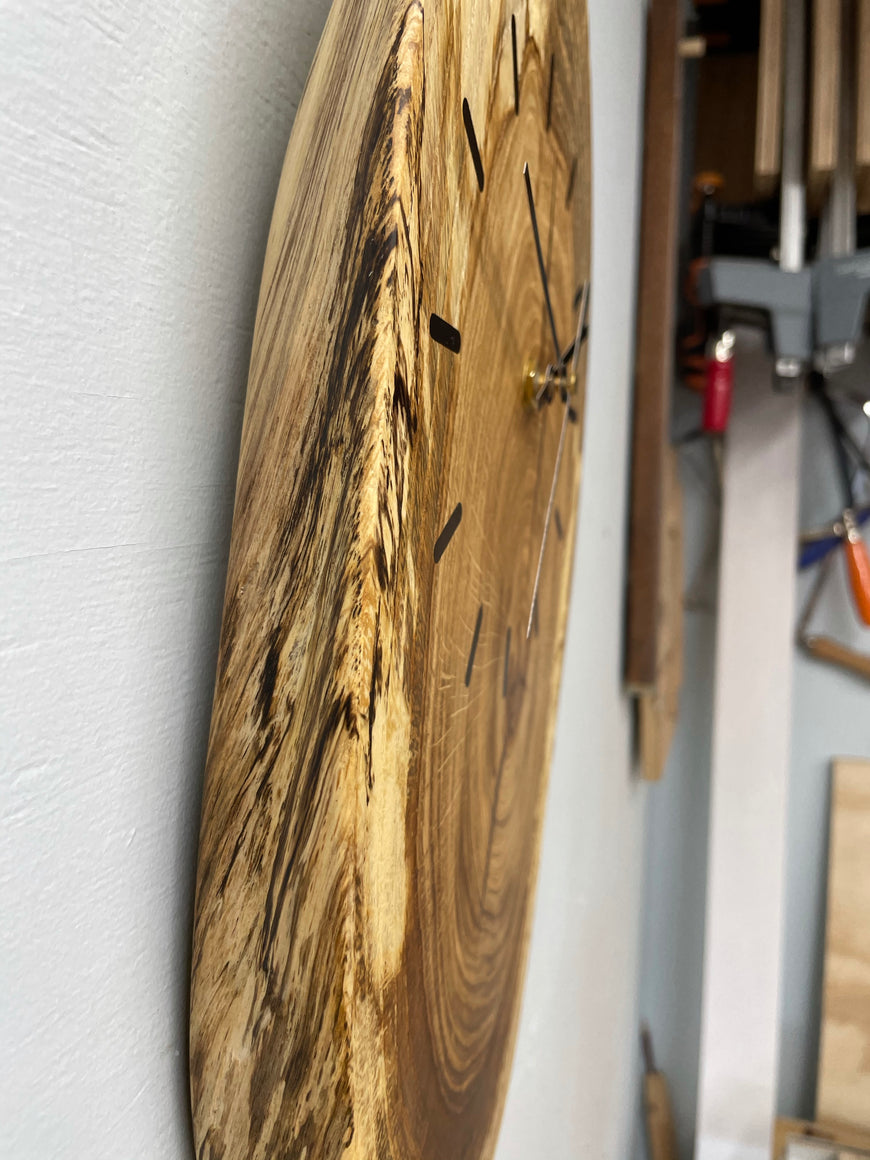 English Oak Wall Clock