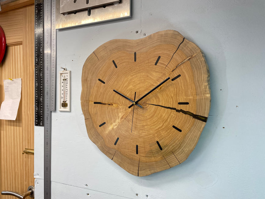 Large Wooden Wall Clock