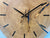 End Grain Wooden Wall Clock