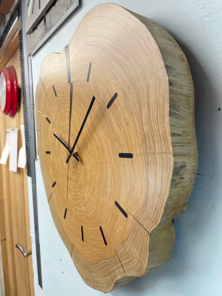 Large Wooden Wall Clock