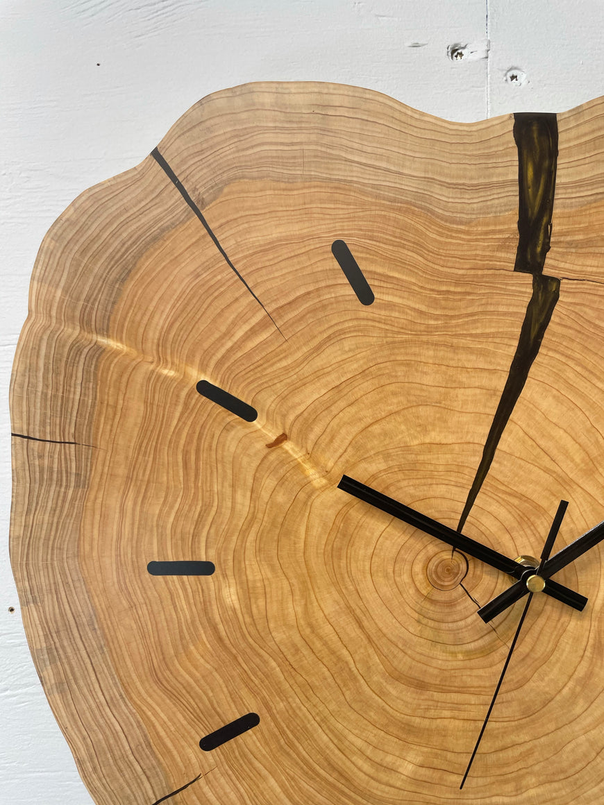 Large Wooden Wall Clock