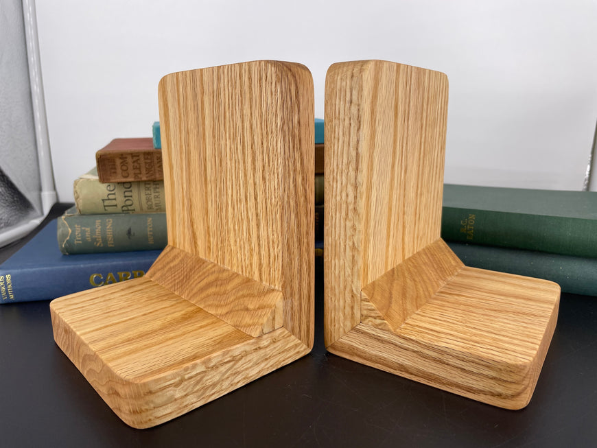 Red Oak Bookends