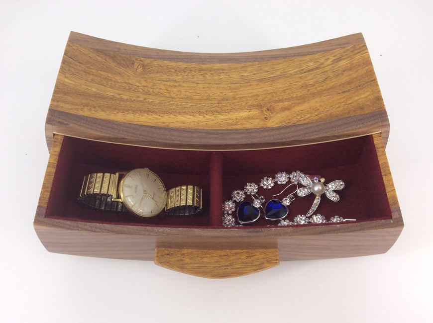 Funky Little Jewellery Box, Bespoke Wooden