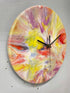 Colourful Resin Wall Clock