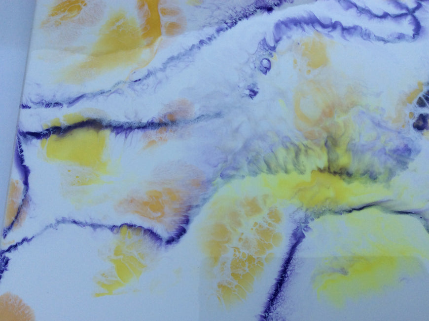 Purple lightning, Abstract Art, Contemporary Art, Modern painting