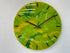 33cm Green Abstract Modern Resin Wall Clock