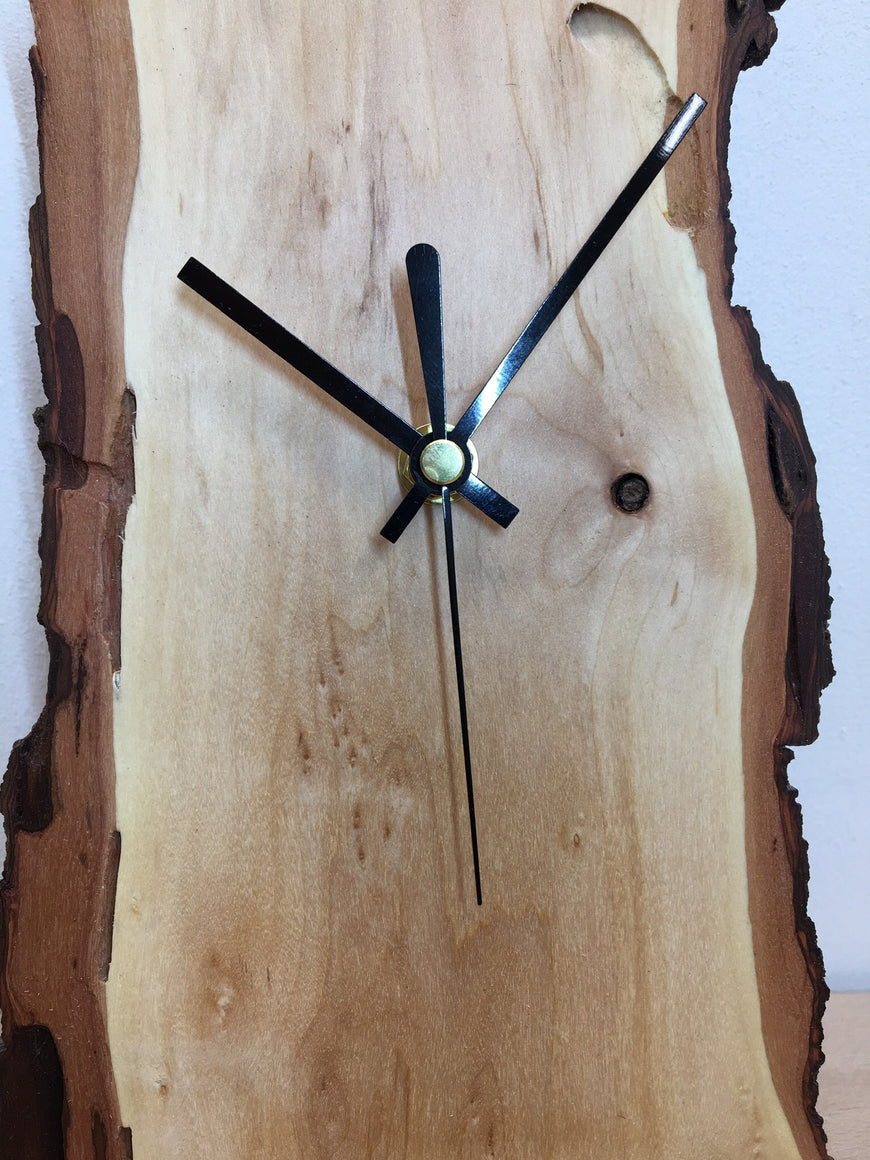 Alder Wood Desk Clock