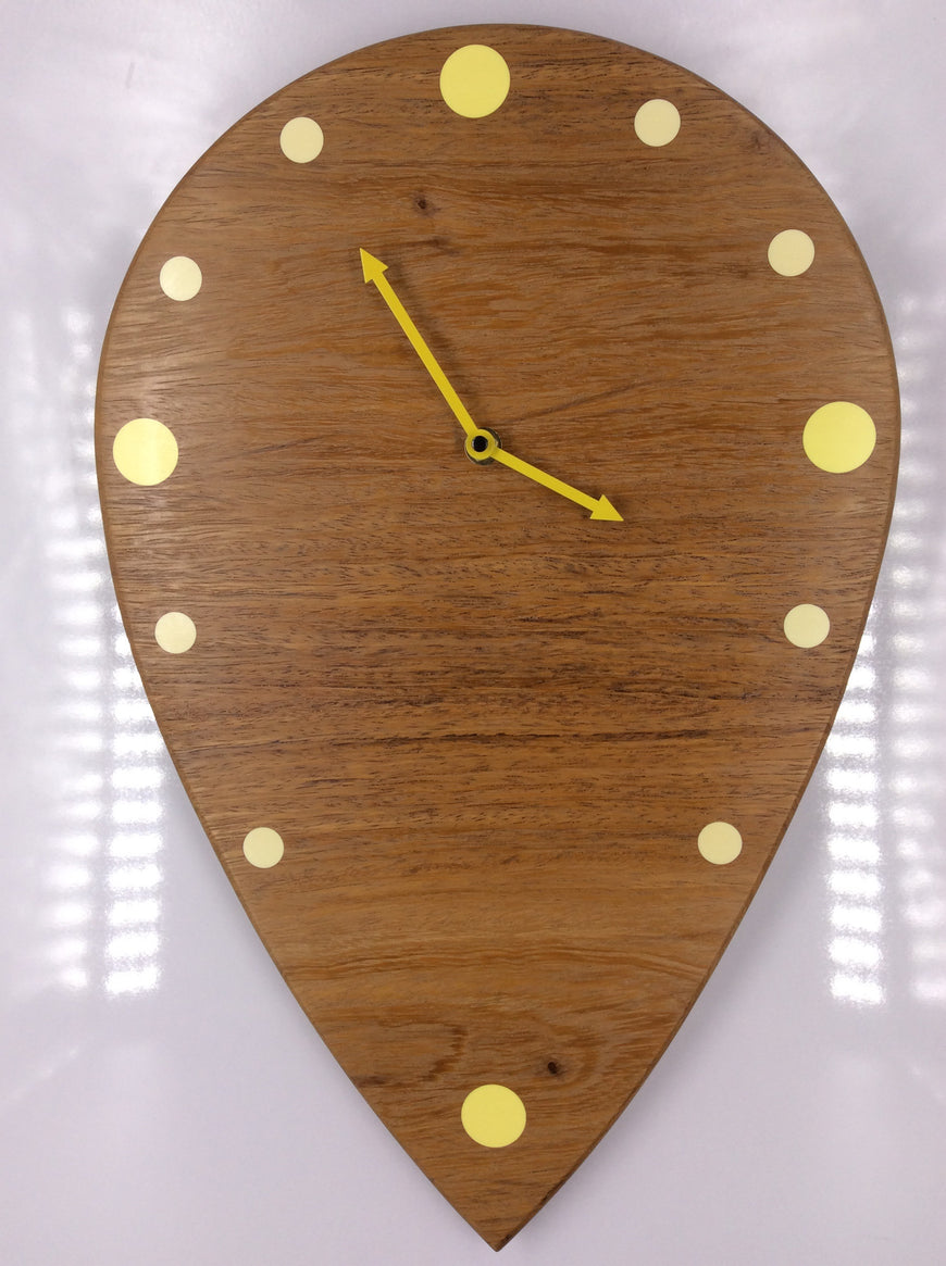 Mango Wood Wall Clock