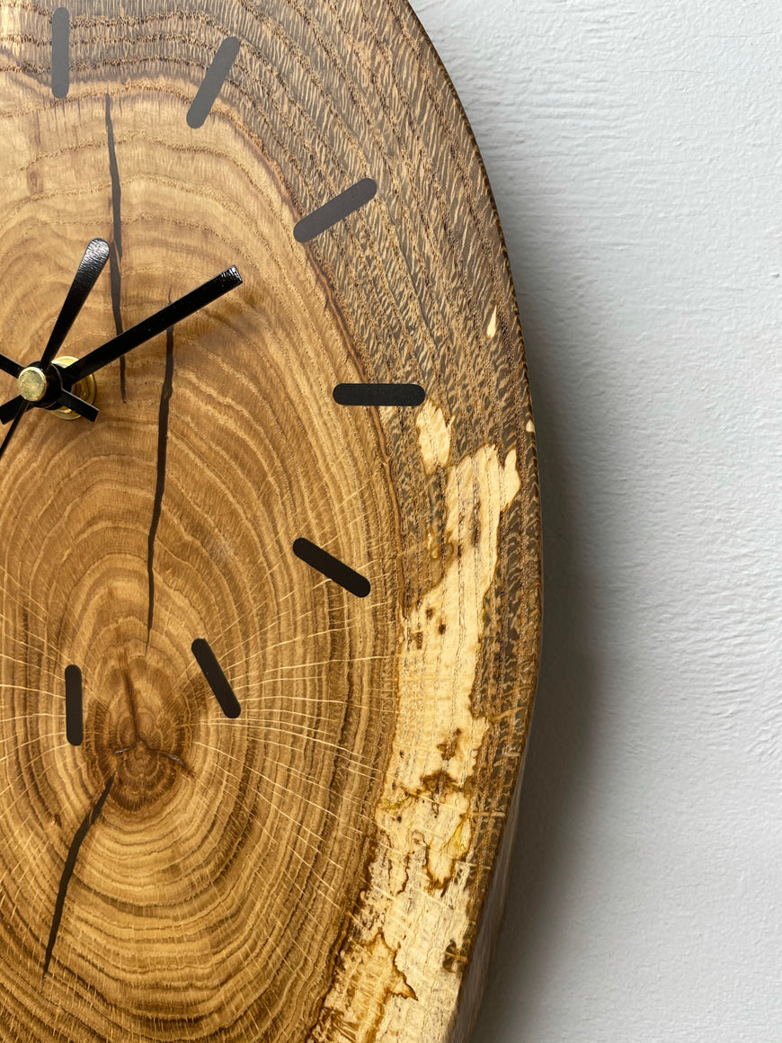 English Oak Wall Clock