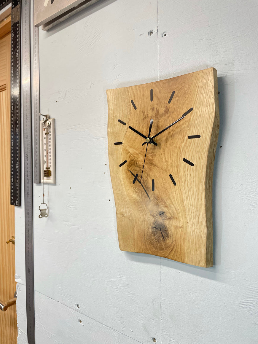 English Oak Wall Clock