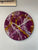 33cm Purple Abstract Modern Resin Wall Clock