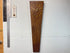 Long Narrow Black Walnut Wooden Wall Clock