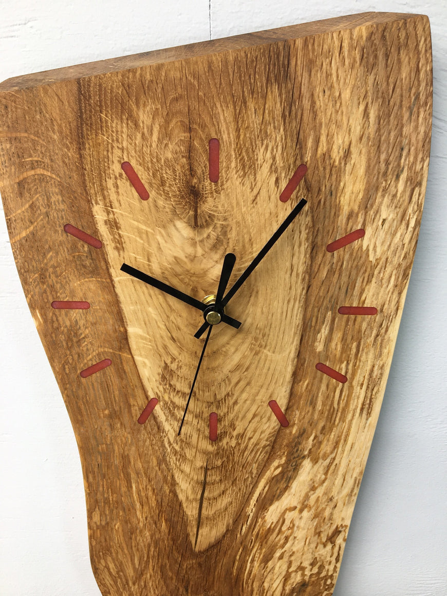 English Oak Wall Clock