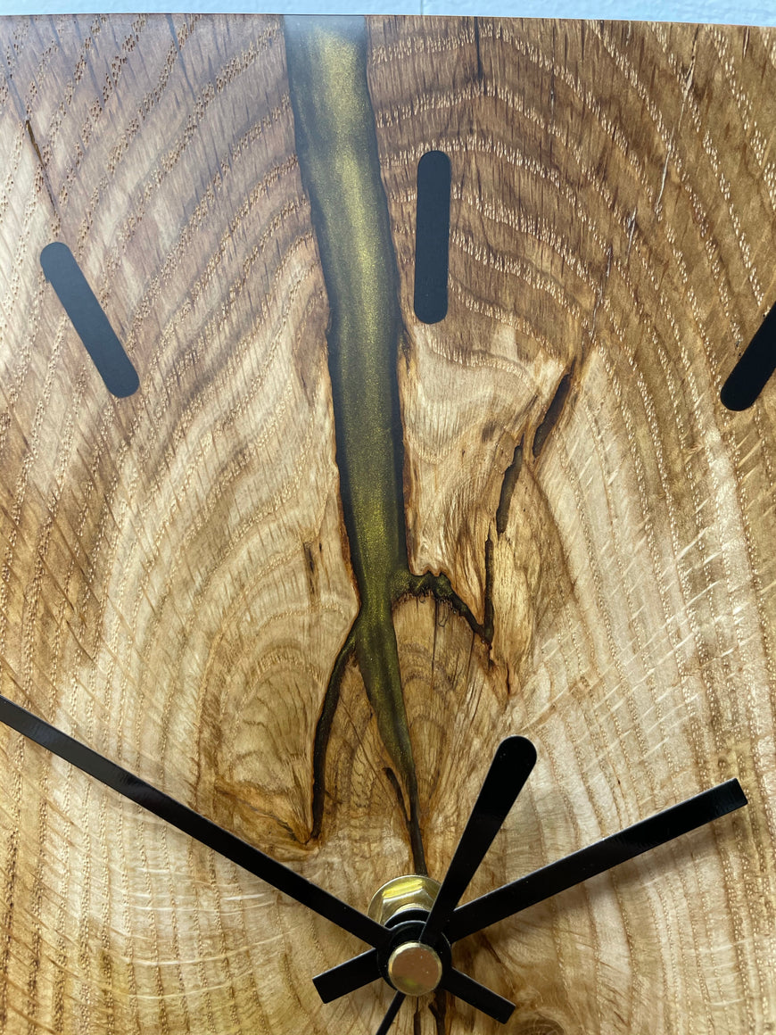 English Oak Wall Clock