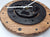 Clutch Plate Clock, Steampunk, Industrial Clock