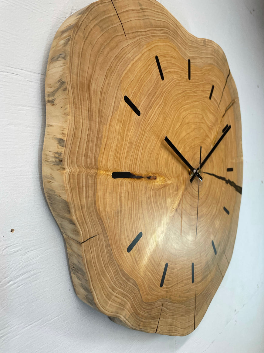 Large Wooden Wall Clock