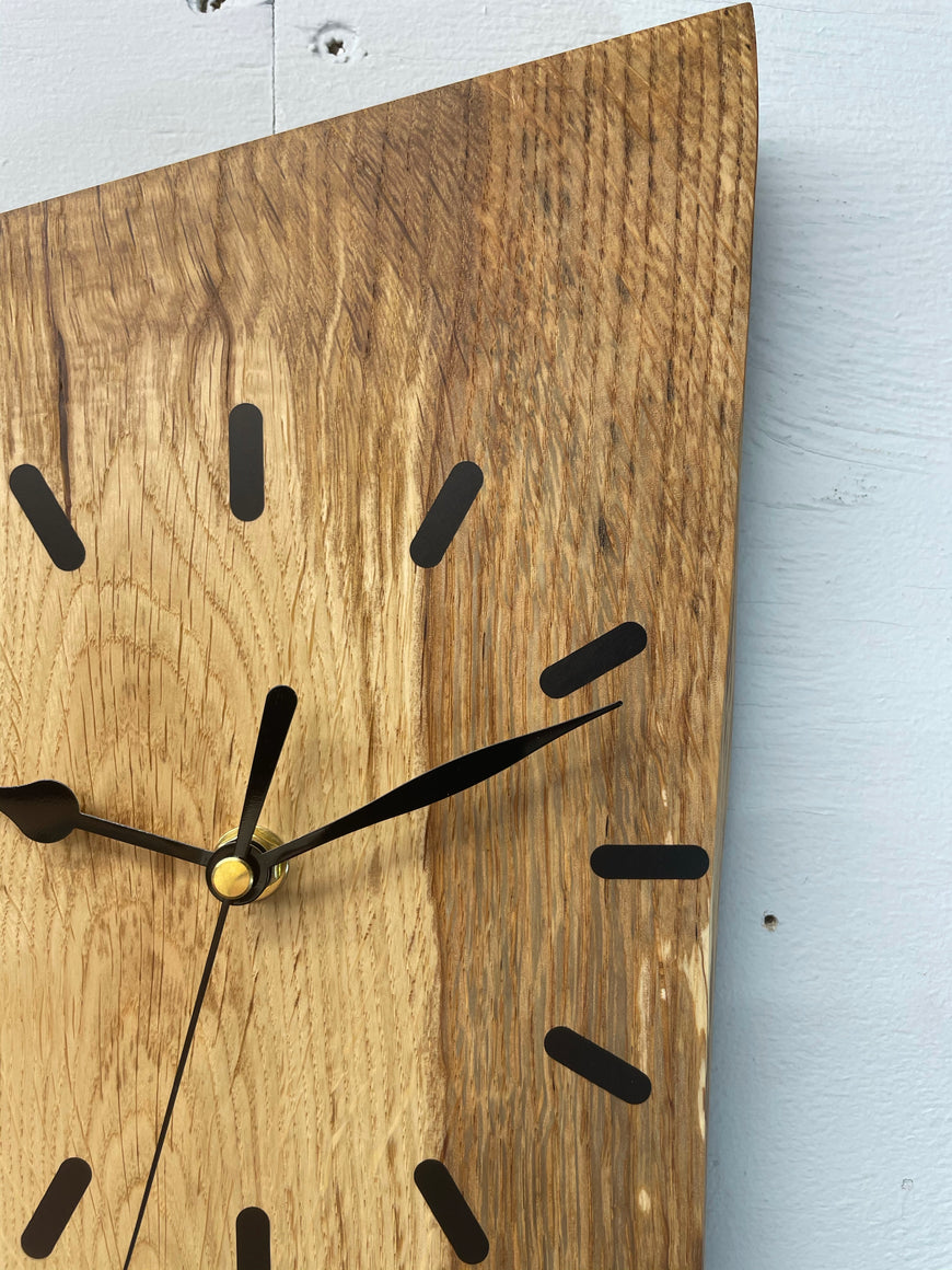 English Oak Wall Clock