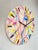 33cm Colourful Resin Wall Clock