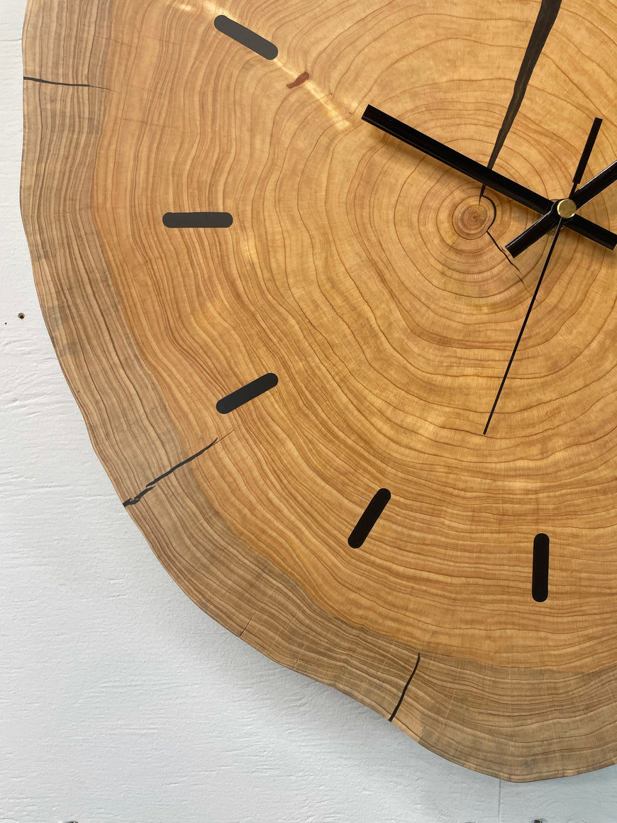 Large Wooden Wall Clock