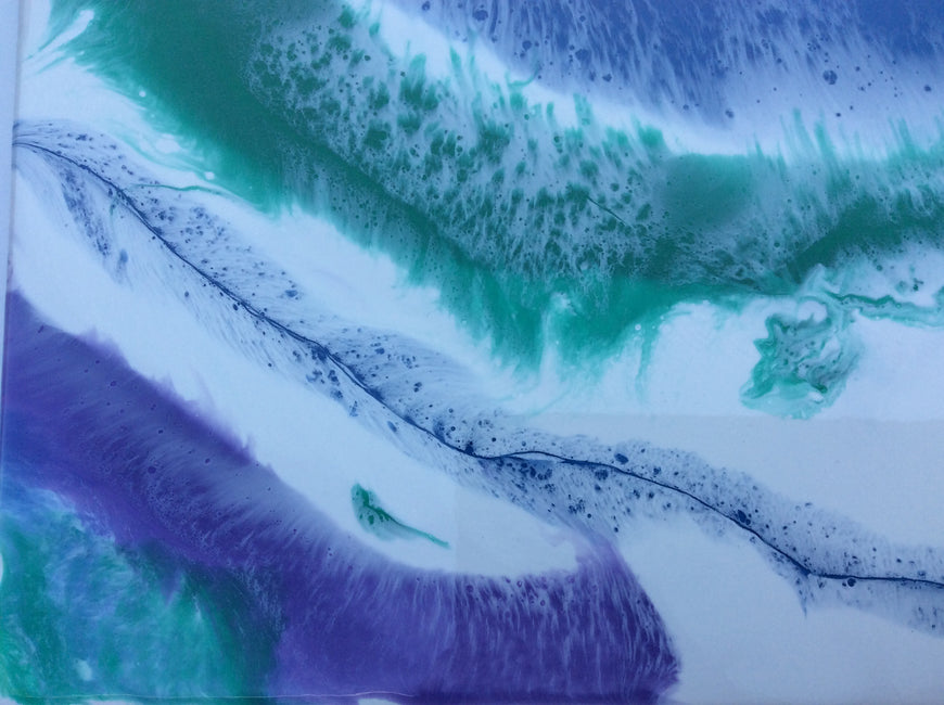 Resin Art, Abstract, Contemporary Painting