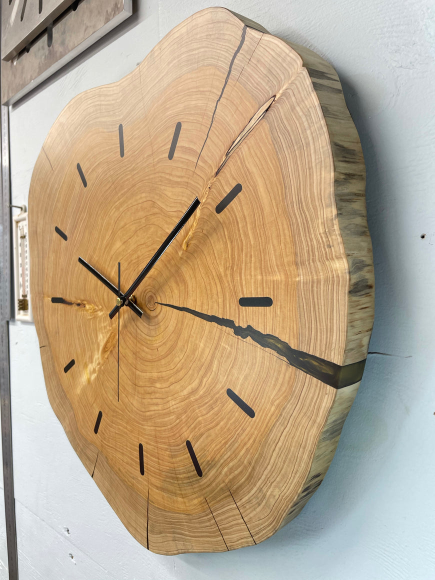 Large Wooden Wall Clock