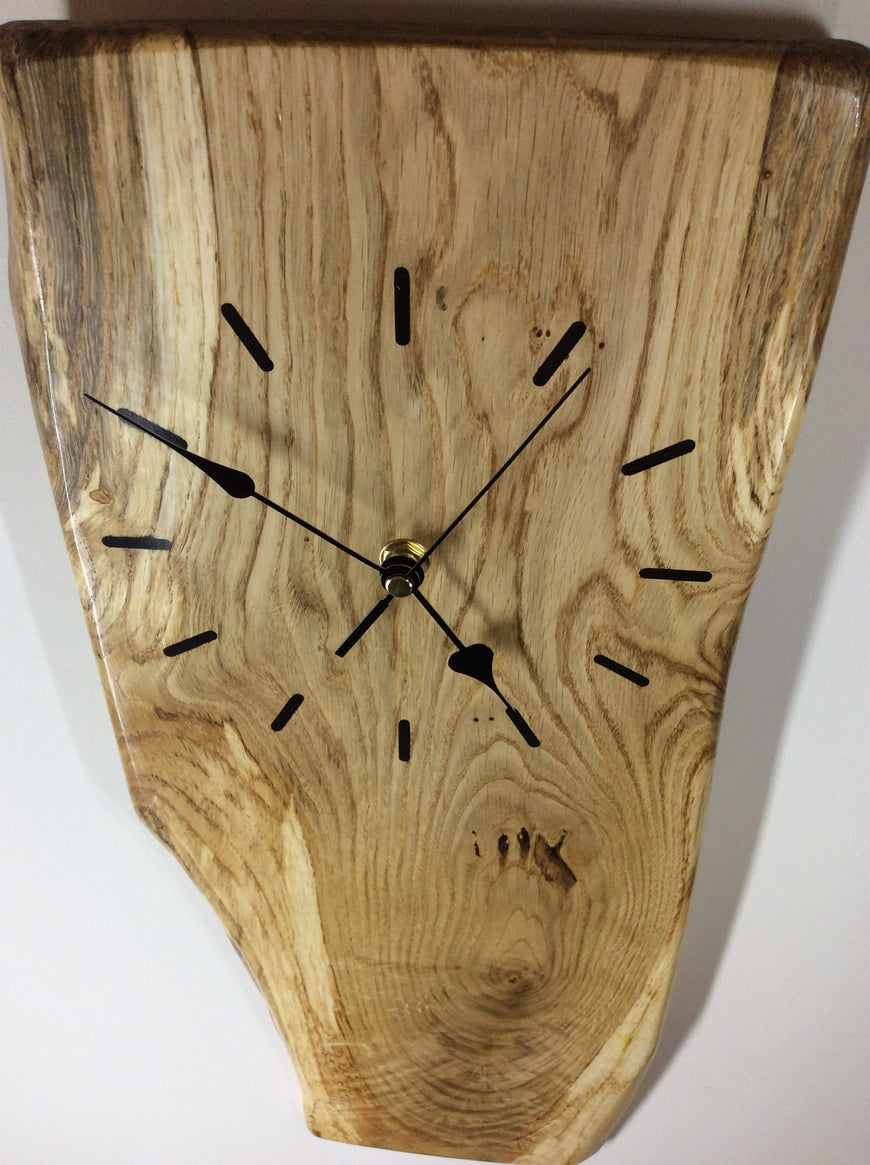 Spalted English Oak Wall Clock