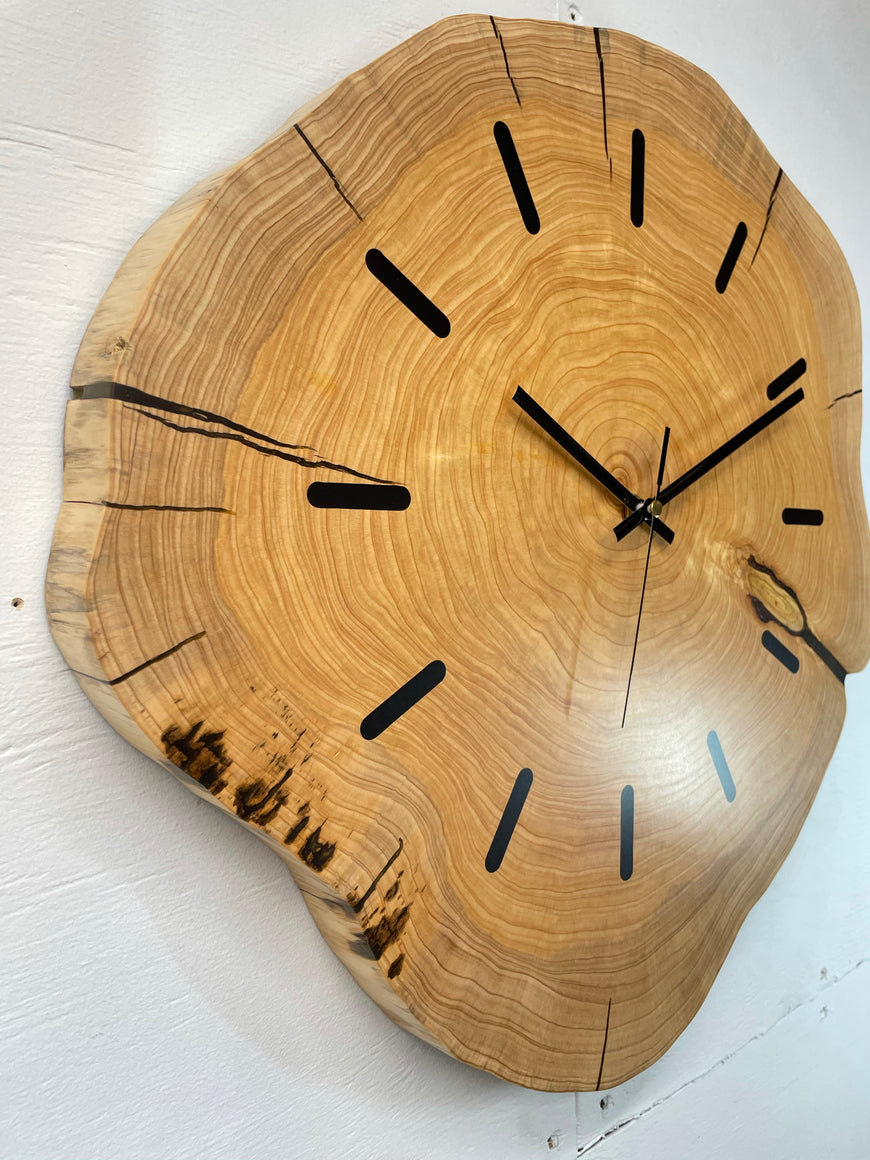 Large Wooden Wall Clock