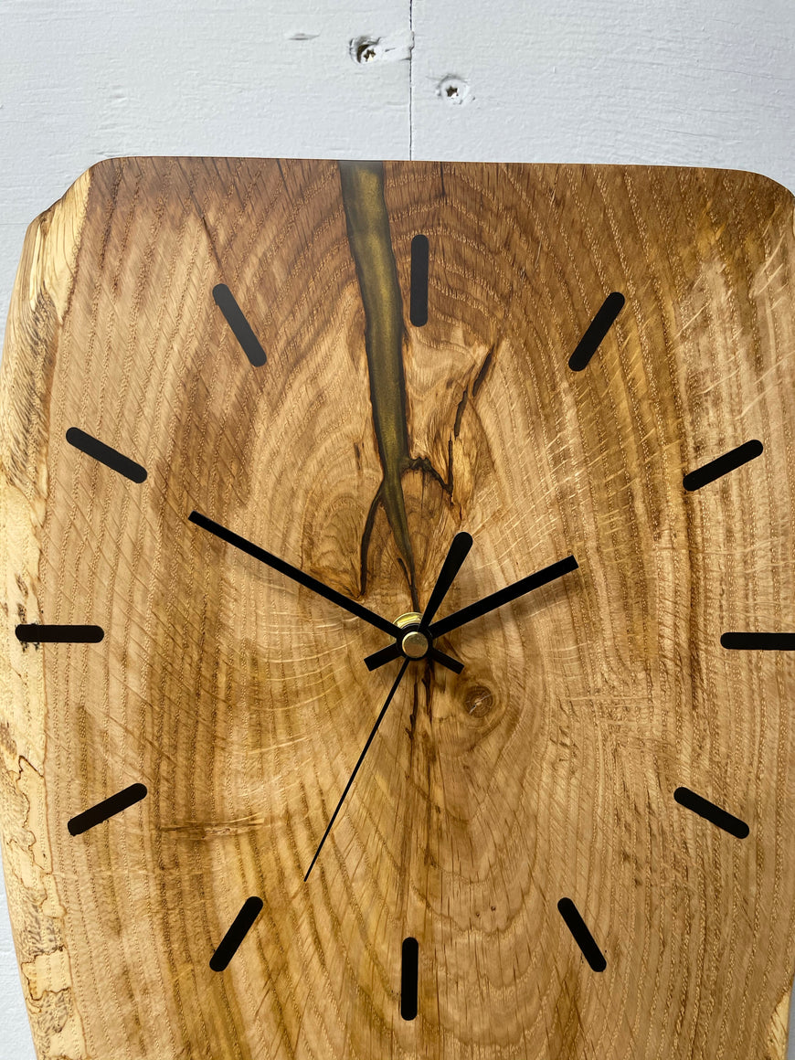 English Oak Wall Clock