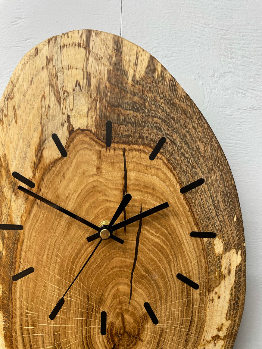 English Oak Wall Clock