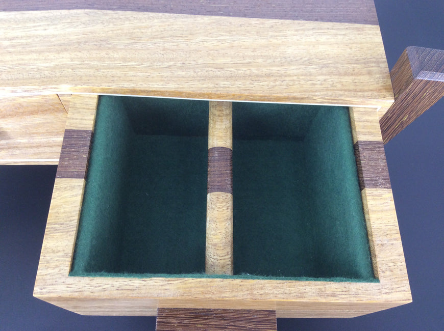 Watch box with custom made tray