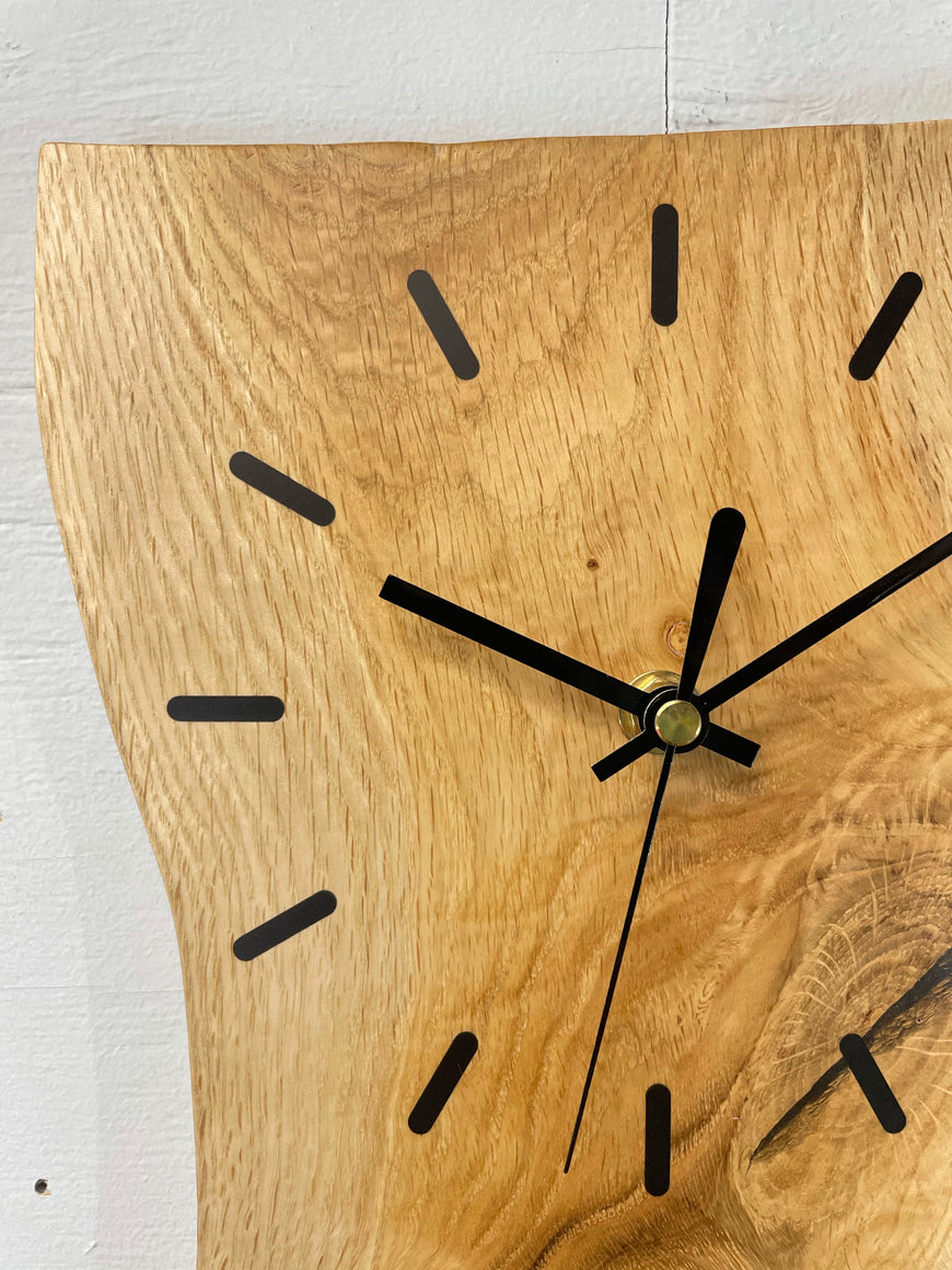 English Oak Wall Clock